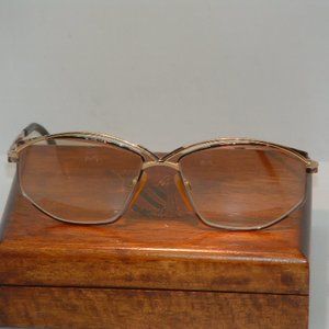 Pre-Owned Women’s Cazal Gold Frame Mod 257 Col 425 Fashion Glasses